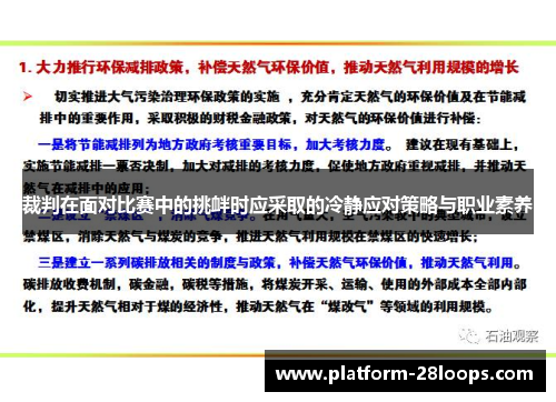 裁判在面对比赛中的挑衅时应采取的冷静应对策略与职业素养
